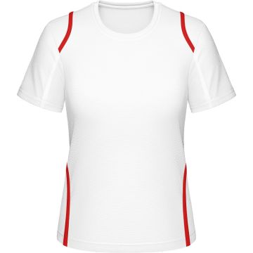 Weiß / Rot - Front