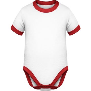 Weiß / Rot - Front